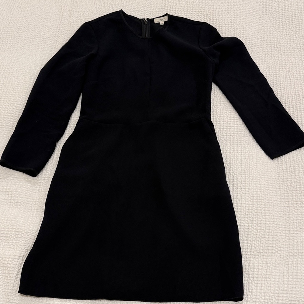 Wilfred Elegant Black Long Sleeve Dress